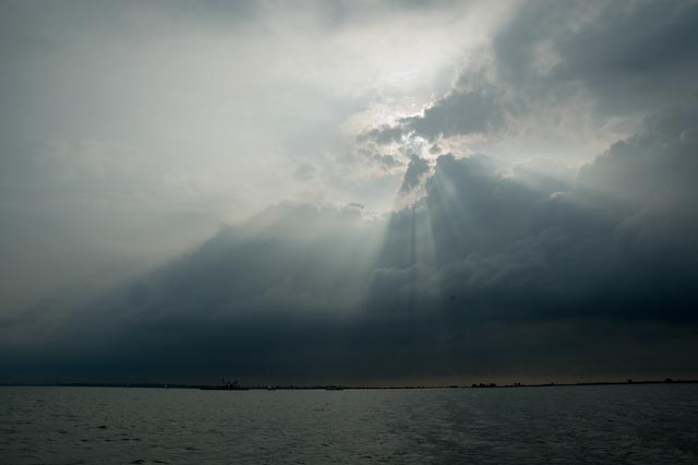 Beautiful Sky on "Het IJsselmeer"